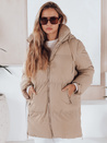 Ženska prešita jakna LETLIS beige Dstreet TY3247