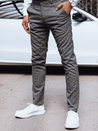 Moške temno sive hlače chinos Dstreet UX4388