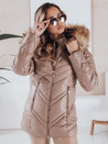 Ženska zimska jakna SOLARIS Barva Cappuccino DSTREET TY4010