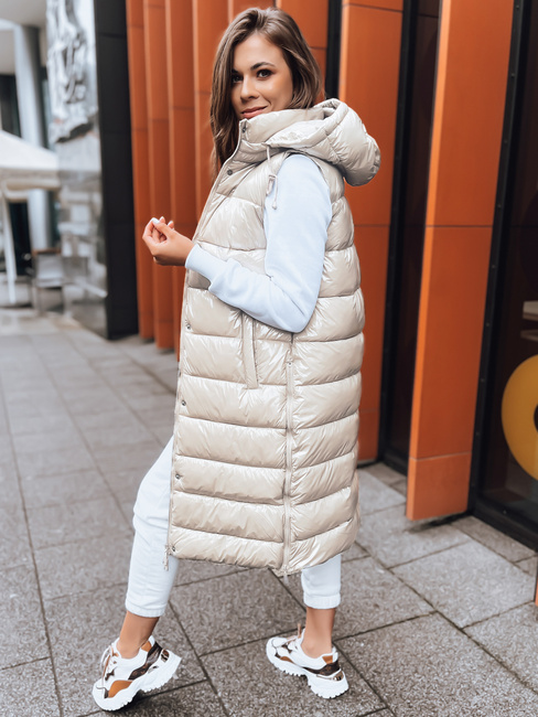 Ženski prešiti telovnik GANTINI white Dstreet TY5488