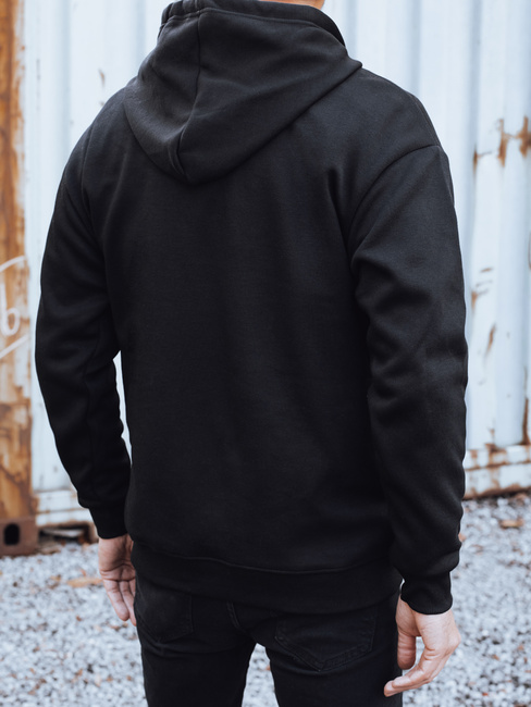 Moška potiskana izolirana jopa črna Dstreet BX5927