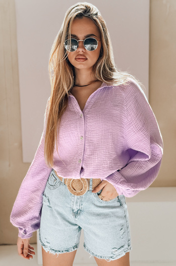 Ženska mušelinska srajca MUSLINEA berry Dstreet DY0476