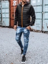Moška prehodna jakna črna Dstreet TX3785