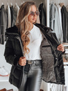 WINTERGIRL ženska prešita jakna črna Dstreet TY4933