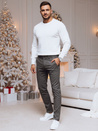 Moške temno sive hlače chinos Dstreet UX4388z