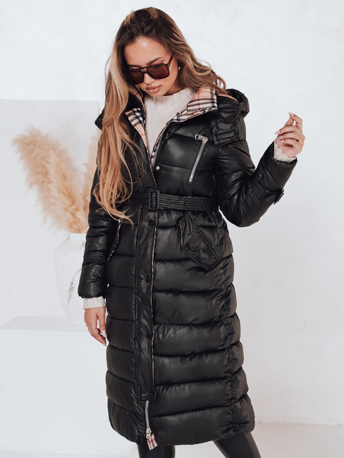 Ženski zimski plašč SPRUCE Barva Črna DSTREET TY4001