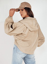Ženska jakna oversize CATRAL Barva Temno bež DSTREET TY4190
