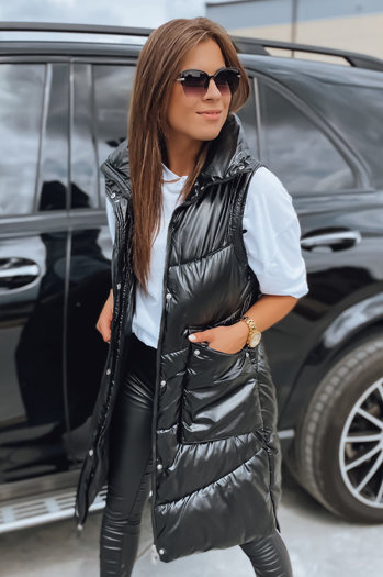 Ženski brezrokavnik MARIEL črna Dstreet TY3017