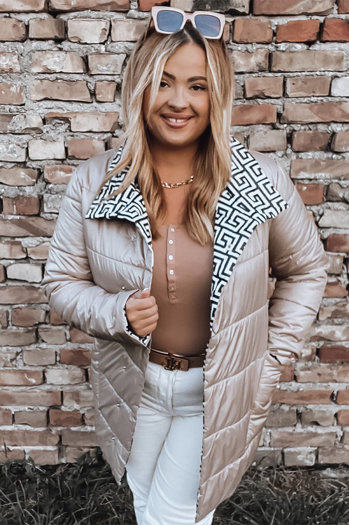 Ženska prehodna jakna VETIS camel Dstreet TY2977