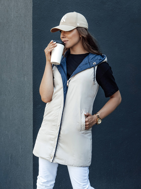 Kamizelka damska MELANI granatowa Dstreet TY4519