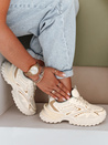 Ženske športne superge beige Dstreet ZY1008