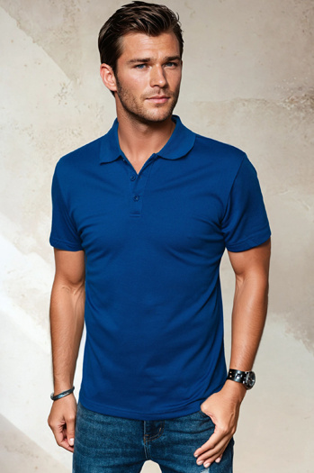 Moška polo Barva Modra DSTREET PX0551