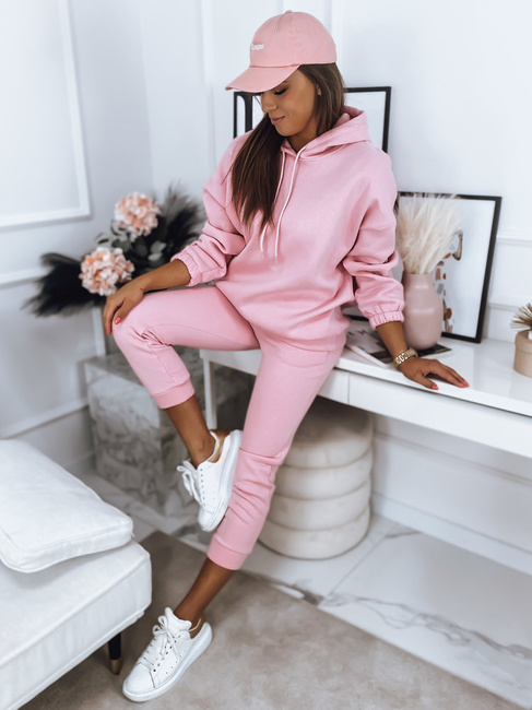Ženski komplet trenirke KSENIIA PREMIUM Barva Roza DSTREET AY0706