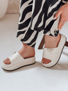 Ženske japonke s platformo SUN STEPS beige Dstreet ZY0844_3