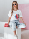 Ženska majica FROND bela Dstreet RY2601