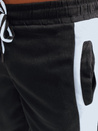 Moške športne kratke hlače Barva Črna DSTREET SX2271