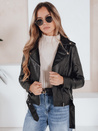 Ženska usnjena jakna ramones black Dstreet TY5200