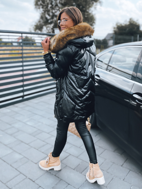 Ženske zimske jakne plašč ROYAL black Dstreet TY2948