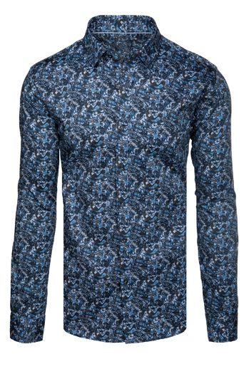 Moška modra srajca Dstreet DX2672