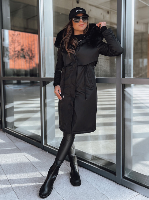 Ženska zimska jakna parka LUSTER black Dstreet TY3954