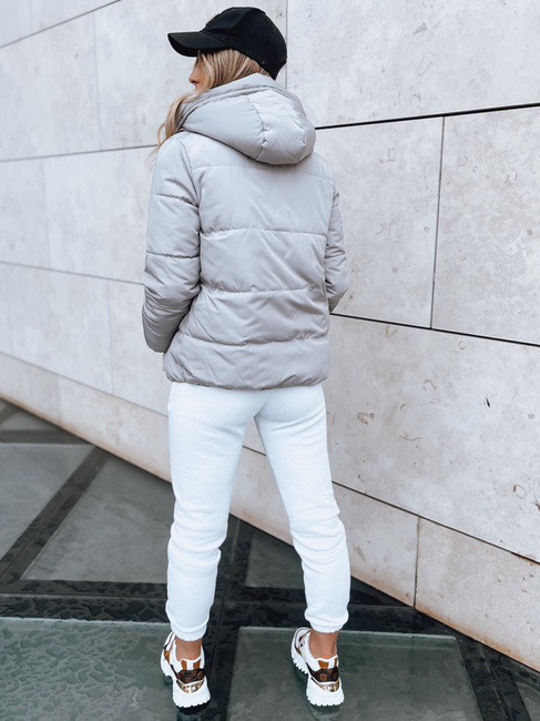 Ženska puhasta jakna VICTORIA SNUG Barva siva DSTREET TY3696