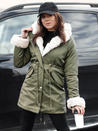 Ženska zimska jakna parka ARCTIC green Dstreet TY4782