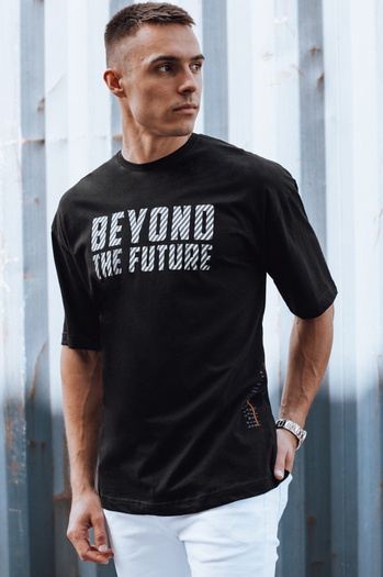 Moška črna majica Dstreet RX5526