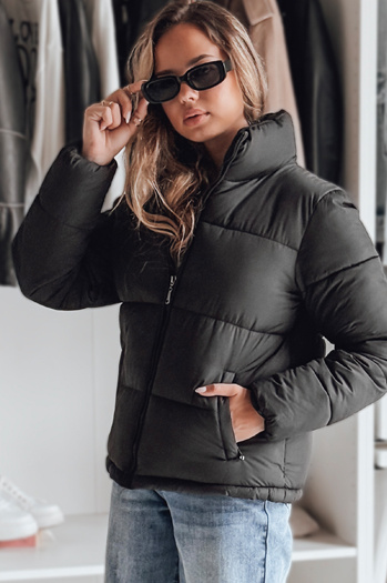 Ženska prešita jakna LAROSE Barva Črna DSTREET TY3767