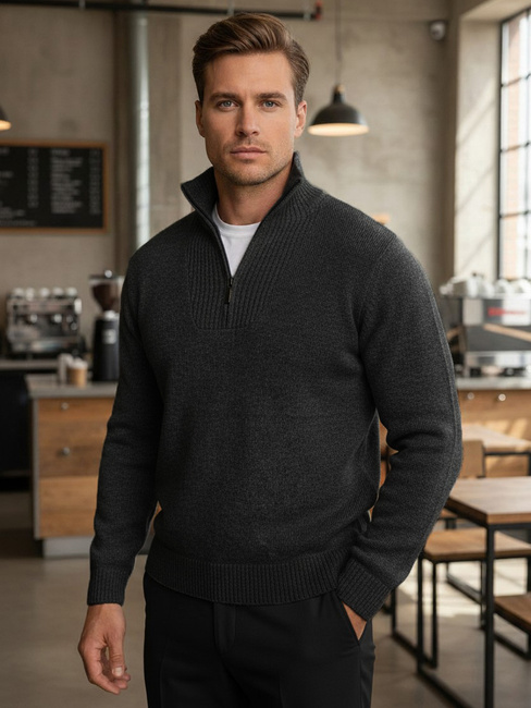 Moški puli s stojalom, izoliran grafitni Dstreet WX2354