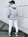 Ženska puhasta jakna VICTORIA SNUG Barva siva DSTREET TY3696