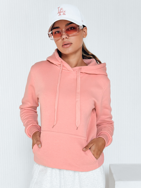 Ženska jopa s kapuco BASIC Barva Roza DSTREET BY0284