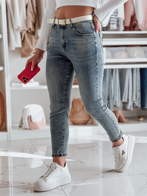 Ženske jeans hlače regular fit LOVANCIO blue Dstreet UY2456