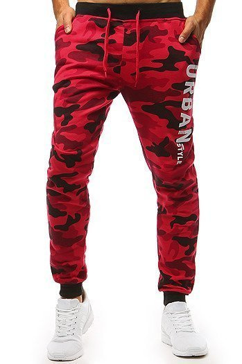 Moške spodnji deli trenirke Barva rdeča DSTREET UX3516