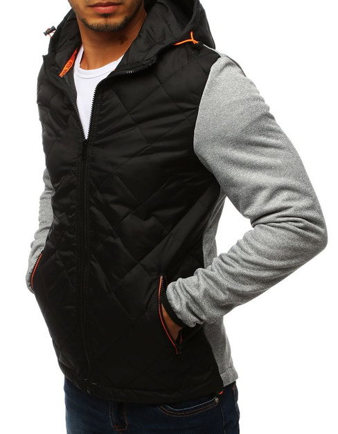 Moška prehodna jakna siva Dstreet TX2812