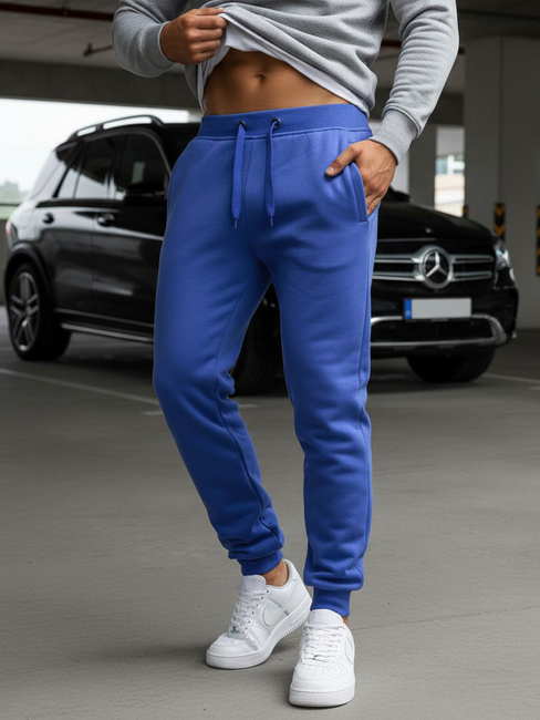 Moške spodnji deli trenirke Barva Modra DSTREET UX2710