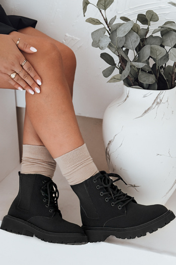 Ženski škornji GRIPWAY black Dstreet ZY0581