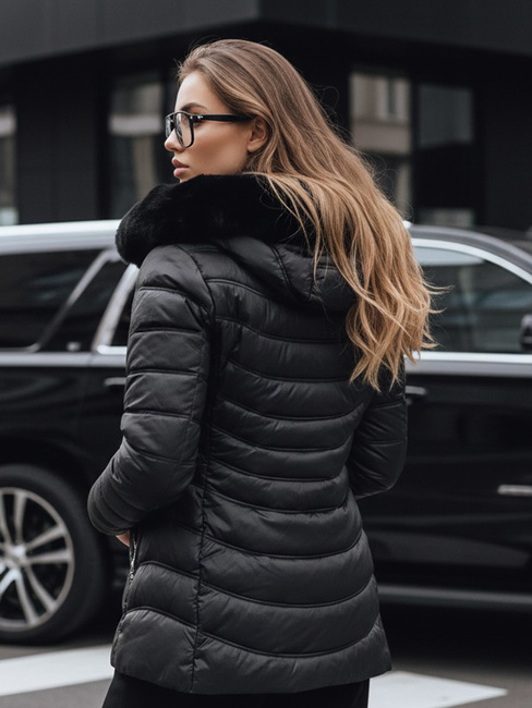 Ženska zimska jakna LUNA Barva Črna DSTREET TY3972