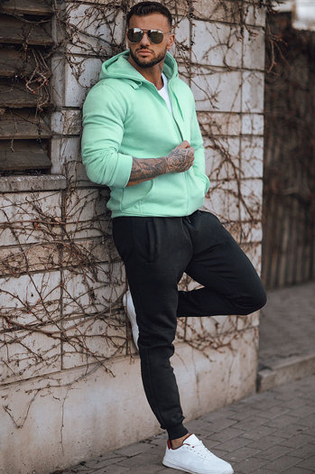 Moške komplet trenirke Barva Kovnica-Črna DSTREET AX0753