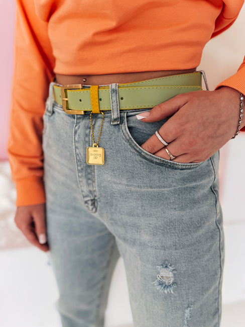 Ženske hlače iz džinsa mom fit MOMTEZ blue Dstreet UY2485