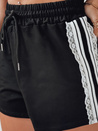 Ženski komplet trenirke LOVE SPORT black Dstreet AY1135_3
