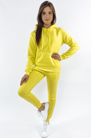 Ženski komplet trenirke AY0344 Barva Rumena DSTREET DRESLILLY
