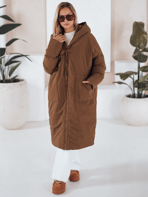 Ženska jakna MELVIN camel Dstreet TY3238