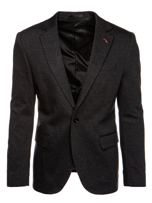 Moški blazer casual Barva Antracitna DSTREET MX0606