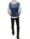 Moška jeans jakna Barva Modra DSTREET TX3293