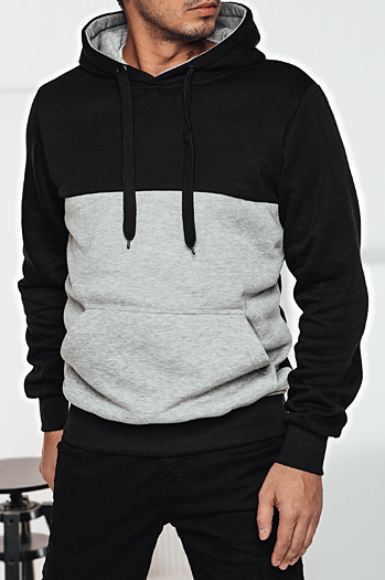 Moška kapuca črna Dstreet BX5836