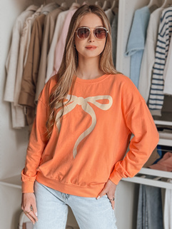 Ženska majica prevelike velikosti SOFTTIE oranžna Dstreet BY1378_4