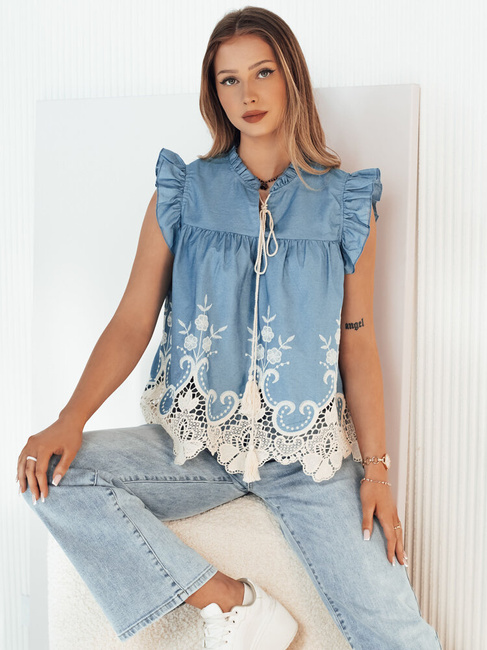 Ženska bluza FATRELA blue Dstreet RY2452