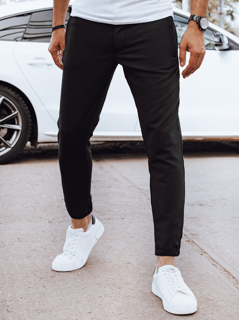 Moške jogger hlače črne Dstreet UX4263