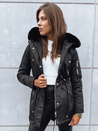 Ženska zimska jakna GODDESS Barva Črna DSTREET TY3867
