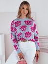 SWEET BUNNY ženski pulover modre barve Dstreet MY2282